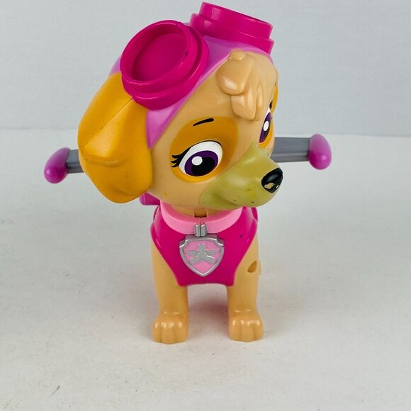 Paw Patrol Mission Skye Pink Dog Police Kids Character Toy Figure 6 Inch Tall - Picture 2 of 11